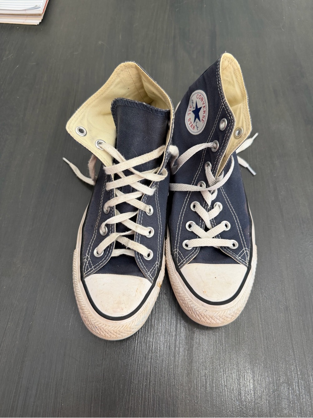 Converse Chuck Taylor All Star Navy High Top Sneakers Men’s 6 Women’s 8